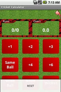 Cricket Calculator screenshot 1