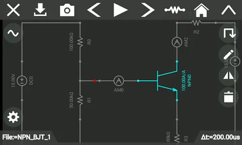 Circuit Solver: Simulator & Sc screenshot 1