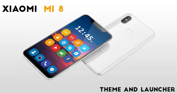 Theme for Mi8 / Xiaomi Mi 8 screenshot 1