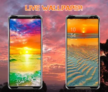 Beach Sunset Live Wallpaper screenshot 2