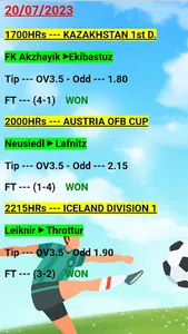 Sunton OV3.5 Matches Odds screenshot 2