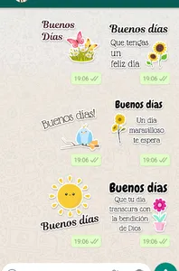 Stickers de Buenos Días screenshot 1