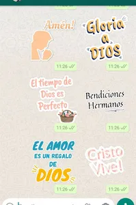 Stickers Cristianos WAStickerA screenshot 1