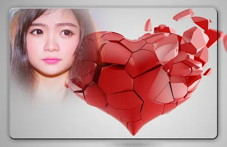 Broken Heart Photo Frames screenshot 1