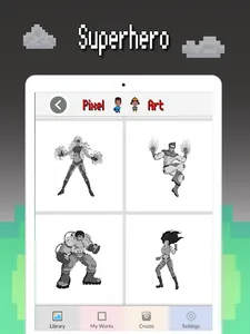 Superhero color by number: Pix screenshot 6