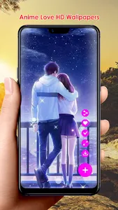 Anime Love HD Wallpapers screenshot 2