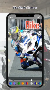 Bike Photo Editor and Frames screenshot 1