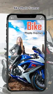 Bike Photo Editor and Frames screenshot 5