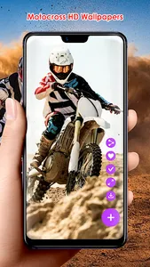 Motocross HD Wallpapers screenshot 0