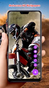 Motocross HD Wallpapers screenshot 2