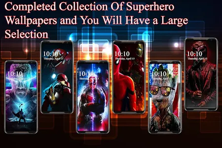 SuperHeroes Wallpaper 4K HD |  screenshot 0