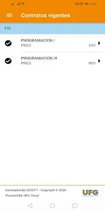 Docentes UFG screenshot 3