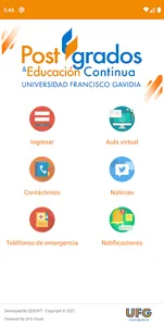 Postgrados UFG screenshot 0