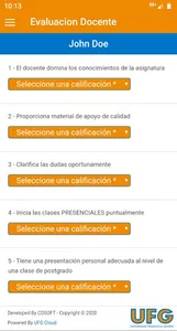 Postgrados UFG screenshot 6