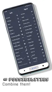 Status Bar Icons - Signal & Wi screenshot 5