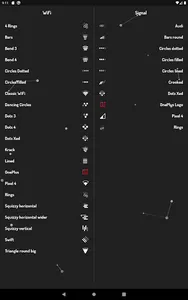 Status Bar Icons - Signal & Wi screenshot 9