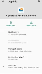 CipherLab Assistant Service screenshot 0