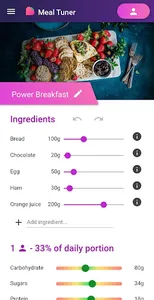 MealTuner screenshot 0