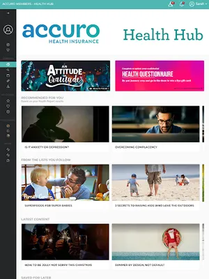 MAS Health & Wellbeing portal screenshot 5