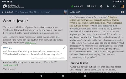 Emmaus Bible Courses screenshot 11