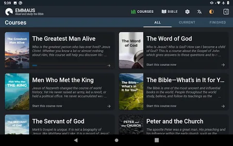 Emmaus Bible Courses screenshot 9