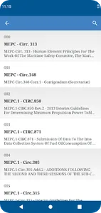 MEPC Circulars screenshot 1