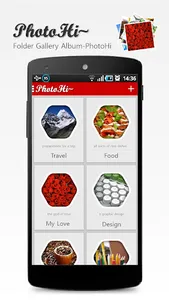 Folder Gallery Album-PhotoHi screenshot 0