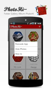 Folder Gallery Album-PhotoHi screenshot 1