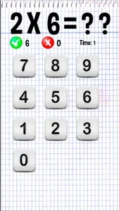 multiplication game screenshot 0