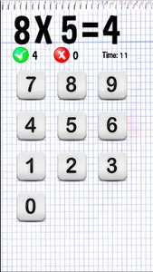 multiplication game screenshot 1