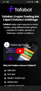 TafaBot | Crypto Trading Bot screenshot 4