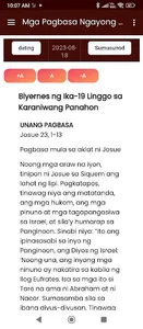 Tagalog Daily Mass Readings screenshot 1