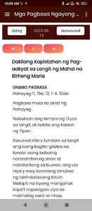 Tagalog Daily Mass Readings screenshot 2