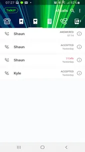 TalkIP Softphone Communicator screenshot 2