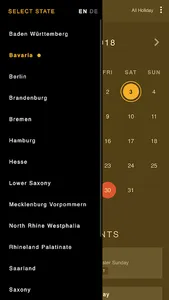 Germany Holiday Calendar 2023 screenshot 2