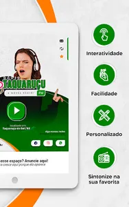 Rádio Taquaruçu FM screenshot 4