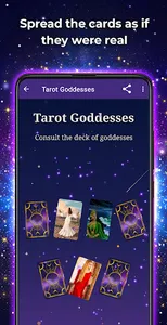 Tarot of the Goddesses screenshot 1