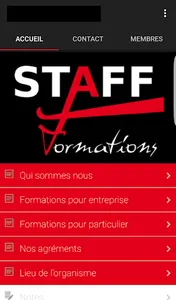 Staff formations screenshot 3