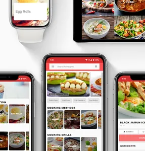 Egg recipes app screenshot 1