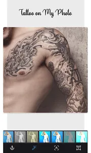 Tattoo my photo editor screenshot 1