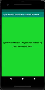 Syekh Badri Masduki - Asybah W screenshot 1