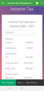 Income Tax Calculator (FBR) screenshot 5