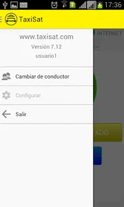 Taxisat para Conductor screenshot 5