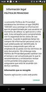 Taxisat para Conductor screenshot 7