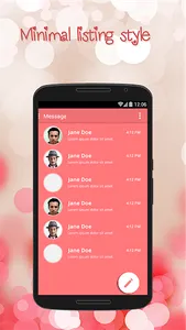 Pink Theme for Suma SMS screenshot 4