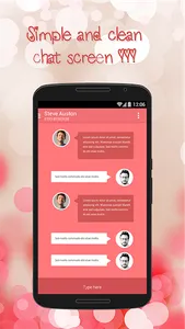 Pink Theme for Suma SMS screenshot 5