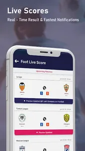 FootScore : Live Line screenshot 1