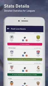 FootScore : Live Line screenshot 2