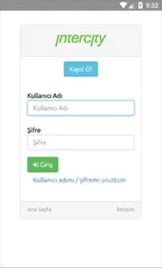Intercity Portal screenshot 1