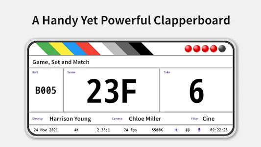 Clapperboard screenshot 0